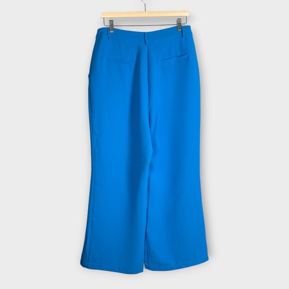 Showpo. Dress Pants Sz 10 US Blue Pockets Officecore - Picture 3 of 8